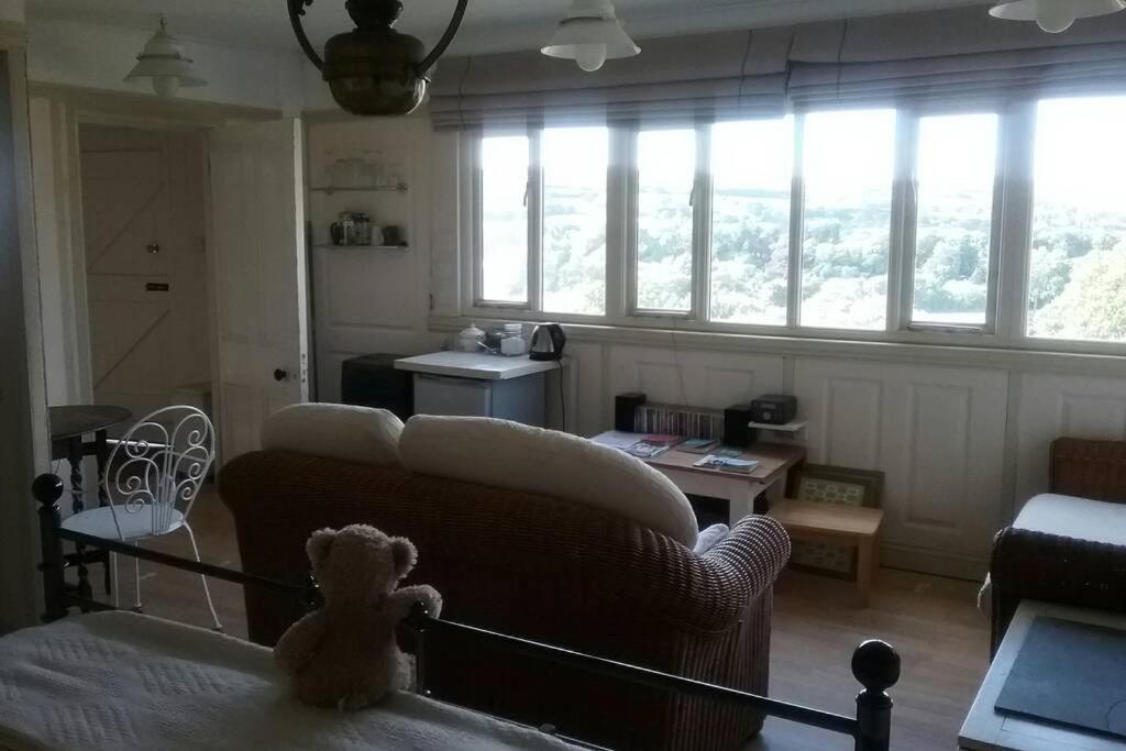 Stags View,Unique Eco Cabin, Dartmoor Views South Brent Eksteriør billede