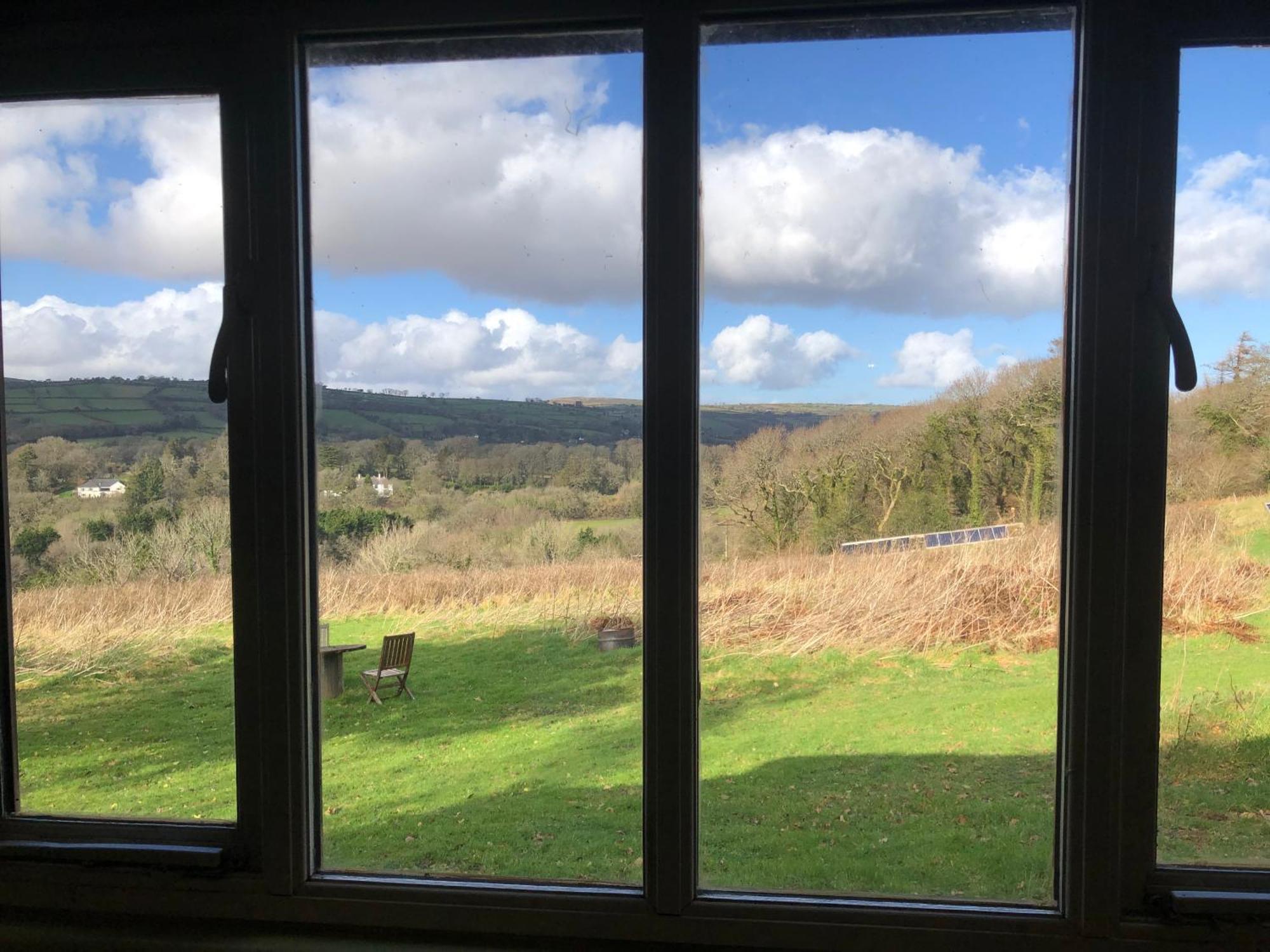 Stags View,Unique Eco Cabin, Dartmoor Views South Brent Eksteriør billede